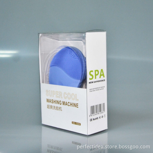 Beperfect 2016 New electric rechargeable silicone facial cleansing brush IPX7 waterproof SK1068